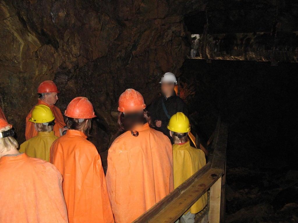 תמונה של Falun Mine. museum mine sweden schweden worldheritagesite dalarna falun
