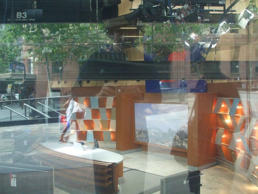 Image of A Place For Reflection. news place martin desk sydney 7 channel 430