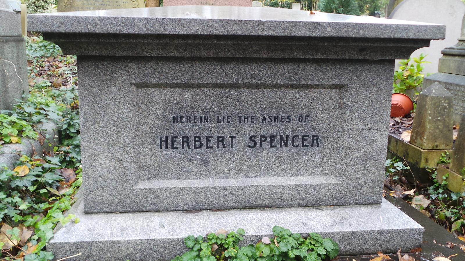 صورة Herbert Spencer. highgate london cemetery herbertspencer
