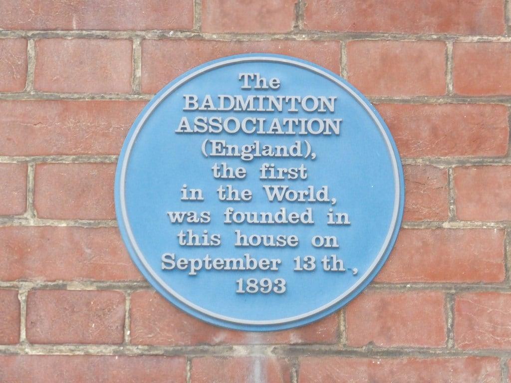 Image of The Badminton Association. openplaques:id=33235