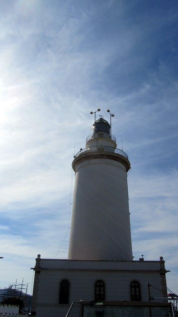 Image of Farola de Málaga. lighthouse málaga lafarolademálaga