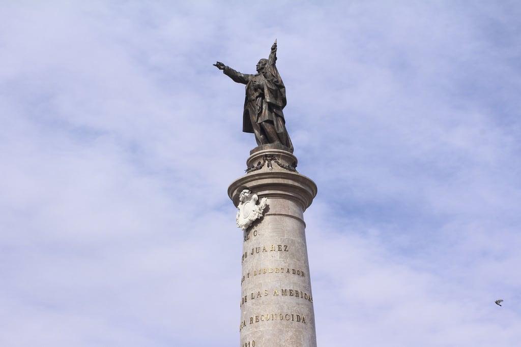 Image of Monumento a Benito Juarez. mexico juarez monument