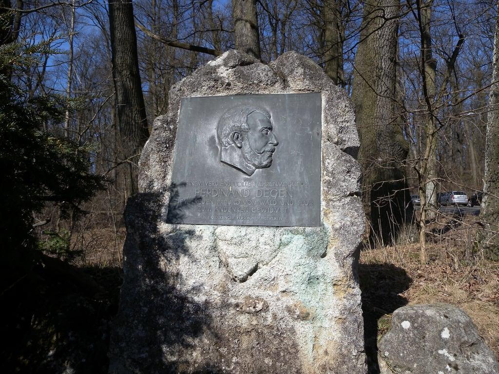 Image of Ferdinand Degen. vienna wien monument wandern denkmal degen rundumadum ferdinanddegen