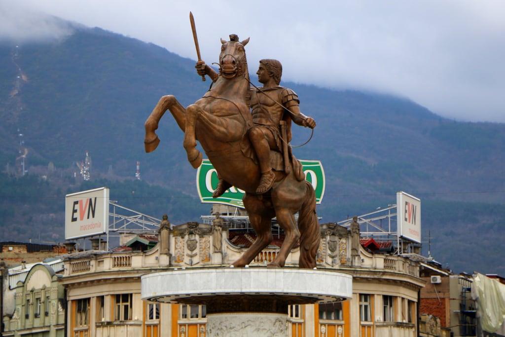 Image of Alexander the Great Statue. 