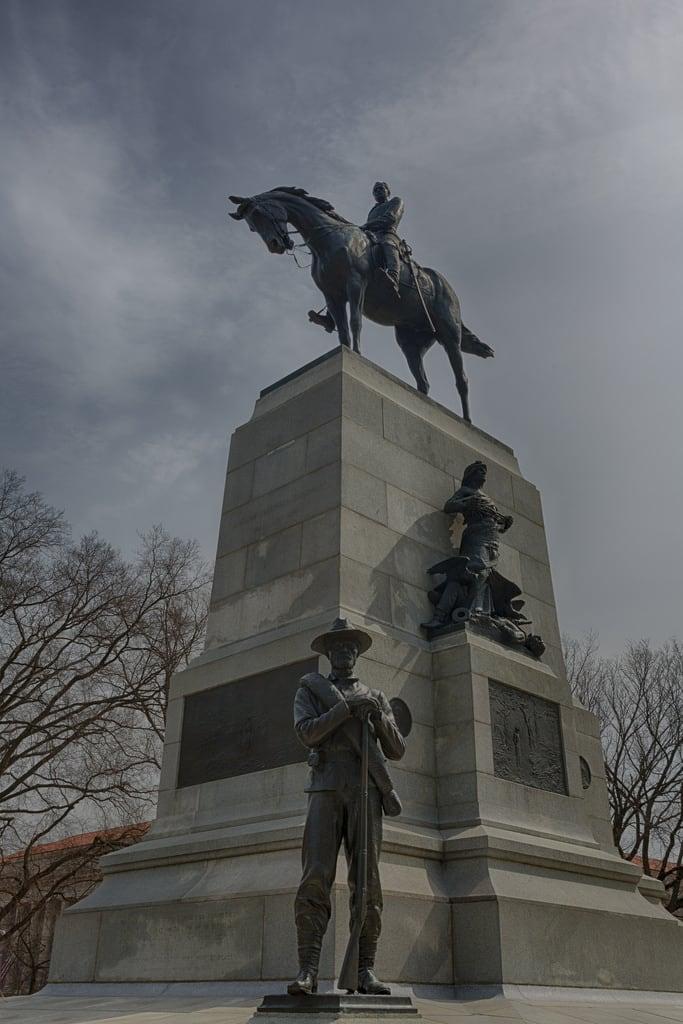 Bild von General William Tecumseh Sherman Monument. monument dc washington capital sherman