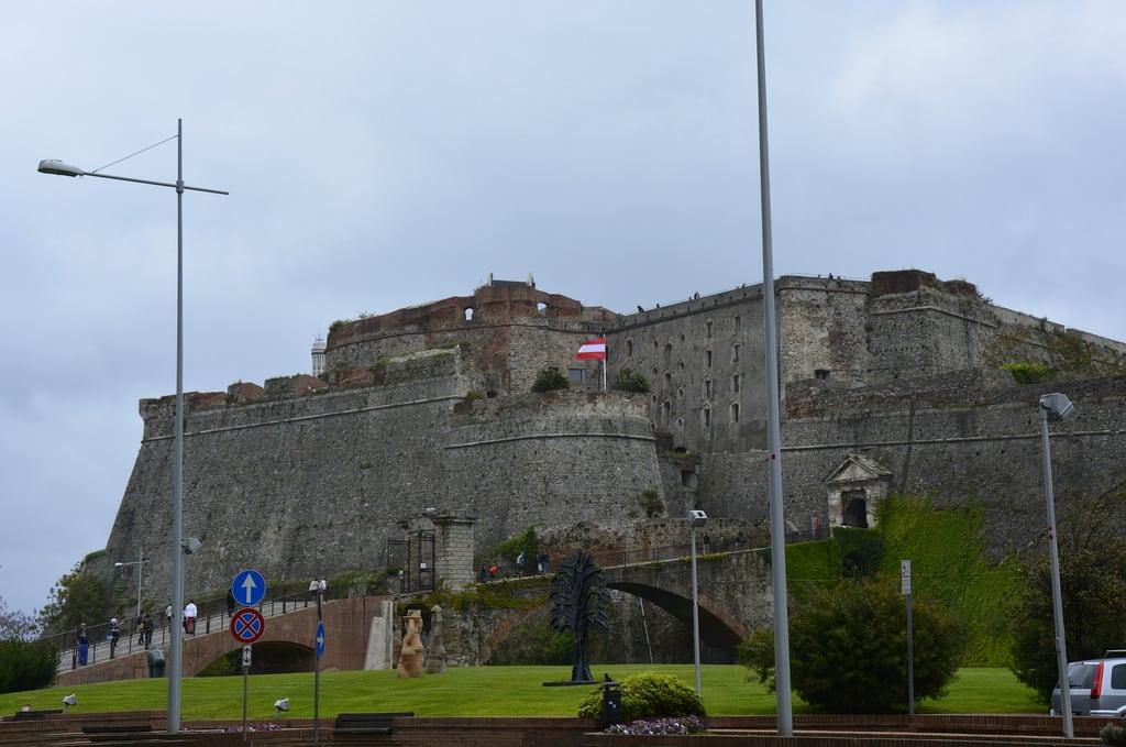 Fortezza del Priamar görüntü. italy liguria savona