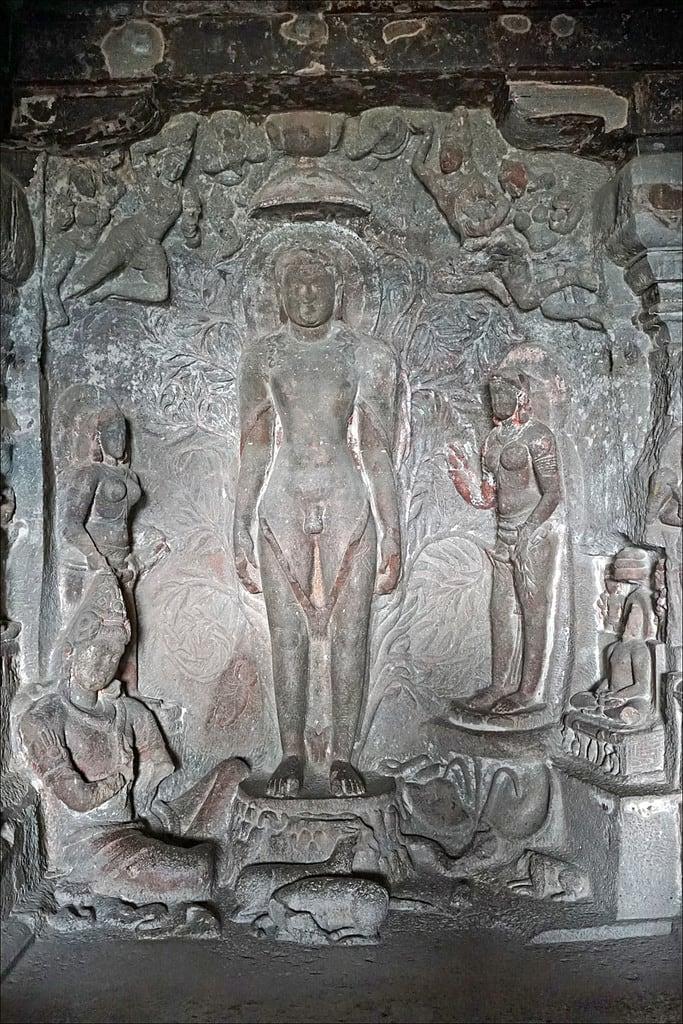 Gambar dari Ellora caves. india grotte inde ellora jainism dalbera jainisme religionjaïn religionjaïne