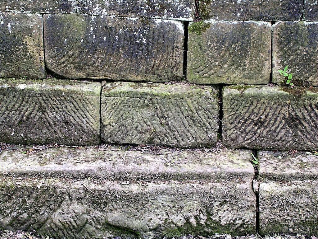 Imagine de Abutment of Roman Bridge. wall roman northumberland limes frontier hadrians hadrianswallnationaltrail easternsector hwfeed