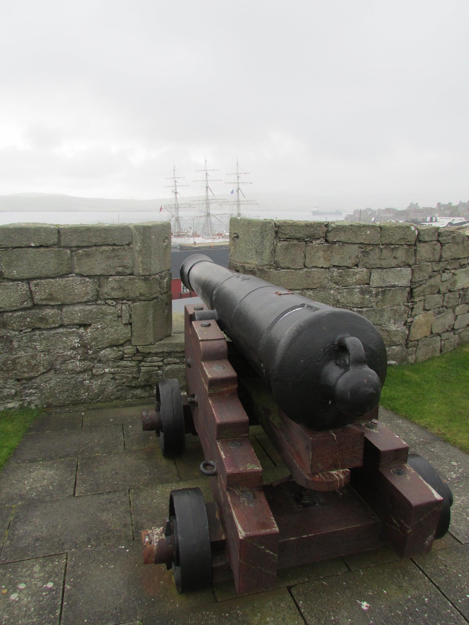 Imagine de Fort Charlotte. shetland fort lerwick
