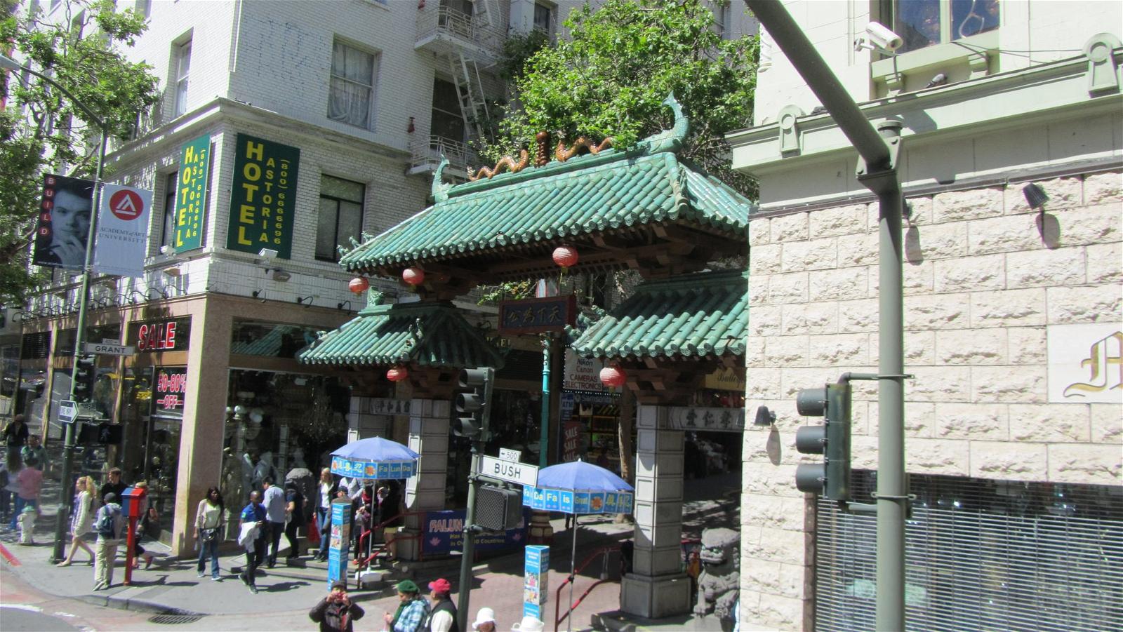 Billede af Dragon's Gate. sanfrancisco chinatown bushstreet grantavenue dragonsgate
