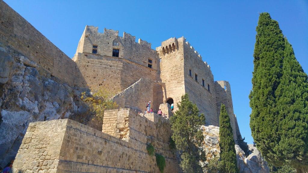 Immagine di Lindos. g4 lg greece acropolis fortress rhodes lindos lgg4