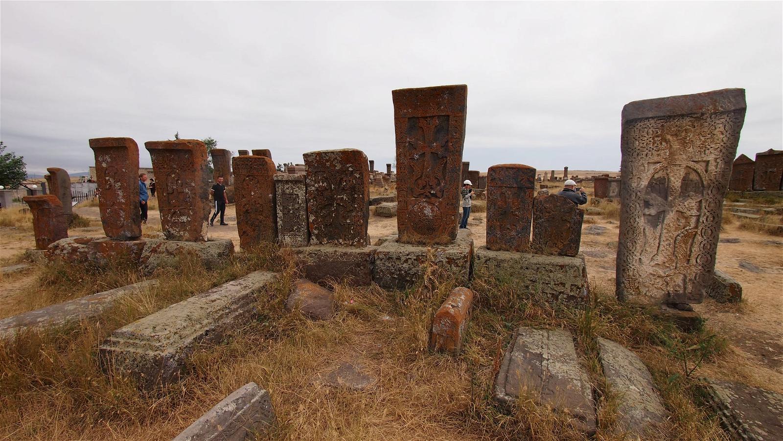 Image of Noratus cemetery. noratus sevanlake noratuscemetery trip20150820 geo:lon=45181122 geo:lat=40374397