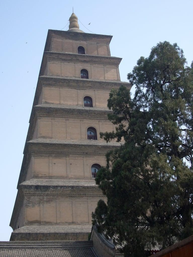 Изображение Большая пагода диких гусей. china travel xian