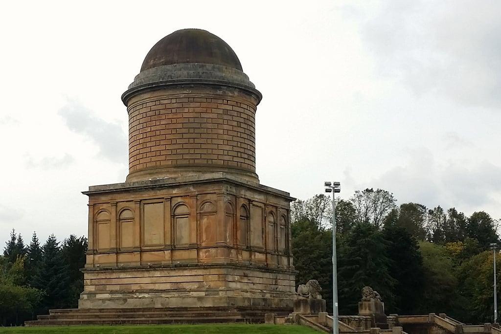 ภาพของ Mausoleum. building scotland echo hamilton mausoleum lanarkshire