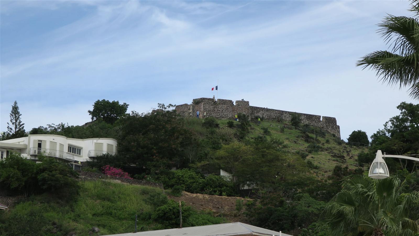 Image of Fort Louis. saintmartin fortlouis