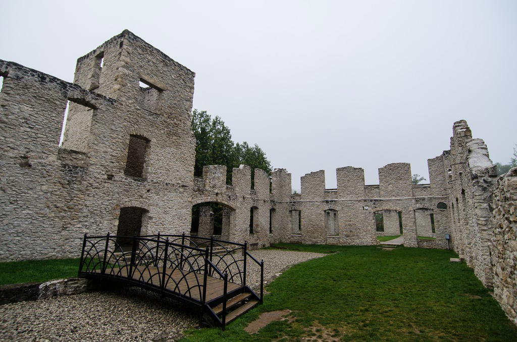 Billede af Harris Woolen Mill Ruins. toronto2017 ontario canada harriswoollenmilldam rockwoodconservationarea