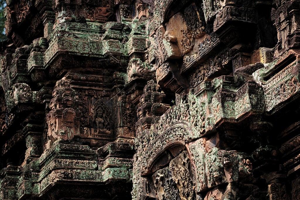 Image de Temple de Banteay Srei. banteaysrei temple cambodia cambogia particolare canon eos6d 24105mm