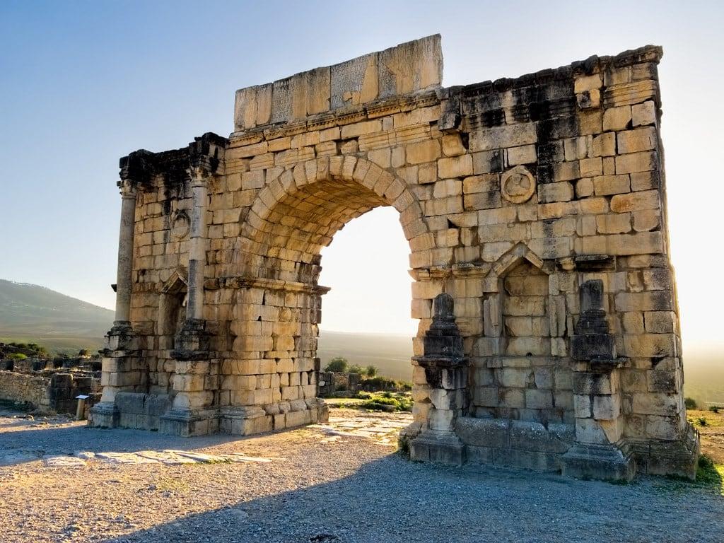 Image of Arch of Caracalla. 