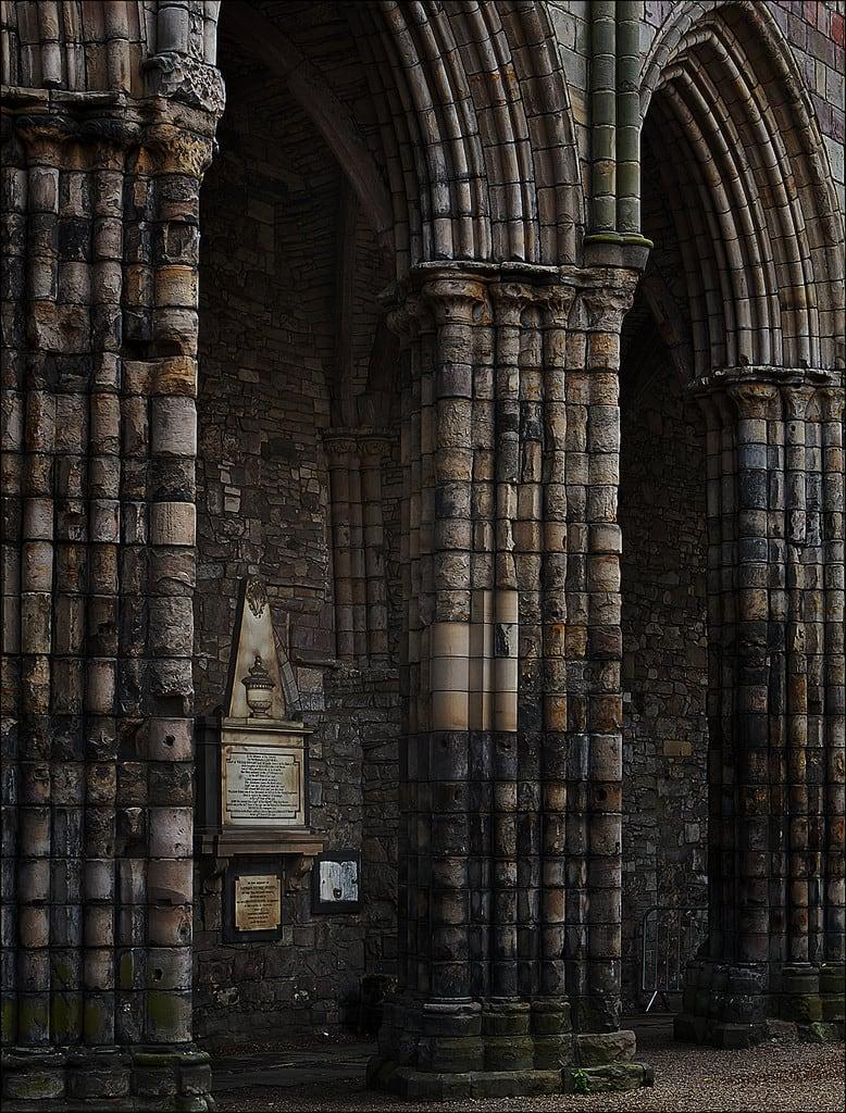 Afbeelding van Holyrood Abbey. 