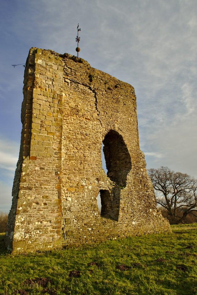 תמונה של Knepp Castle (Remains). landscape ruins castle knepp sussex architecture outdoor