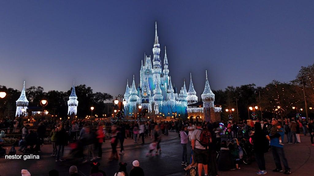 Image of Cinderella Castle. 