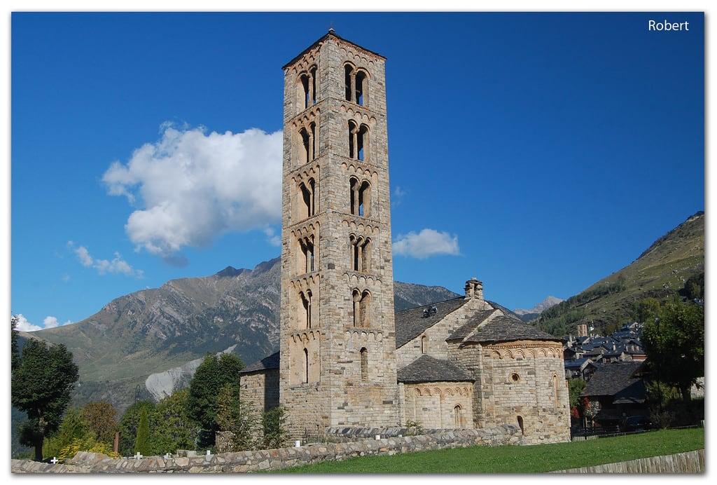Obrázek Sant Climent de Taüll. robert church iglesia catalunya sant pirineos lleida esglèsia pirineu taüll romànic climent