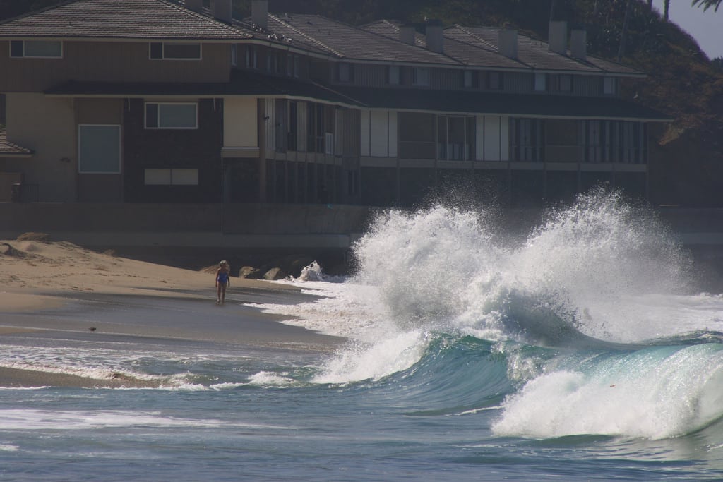 Image of Victoria Beach. california beach wave lagunabeach