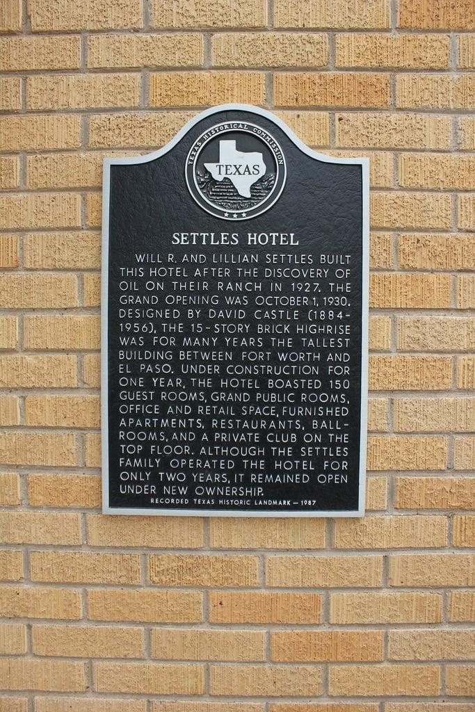 Immagine di Settles Hotel. hotel texas historic howardcounty bigspring