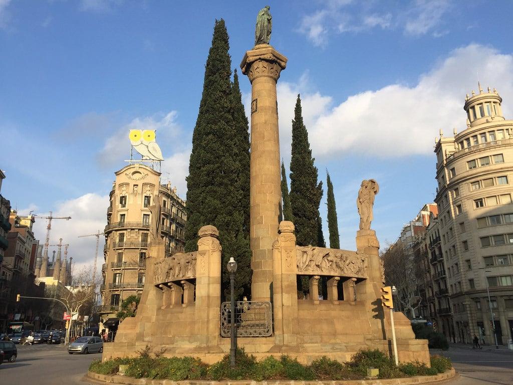 Monument a Mossèn Jacint Verdaguer की छवि. barcelona europa europe city citytrip tapas espana spanje catalunya catalonië gaudi reizen travel stedentrip fcb paularps arps 2018 cultuur natuur sagradafamilia campnou
