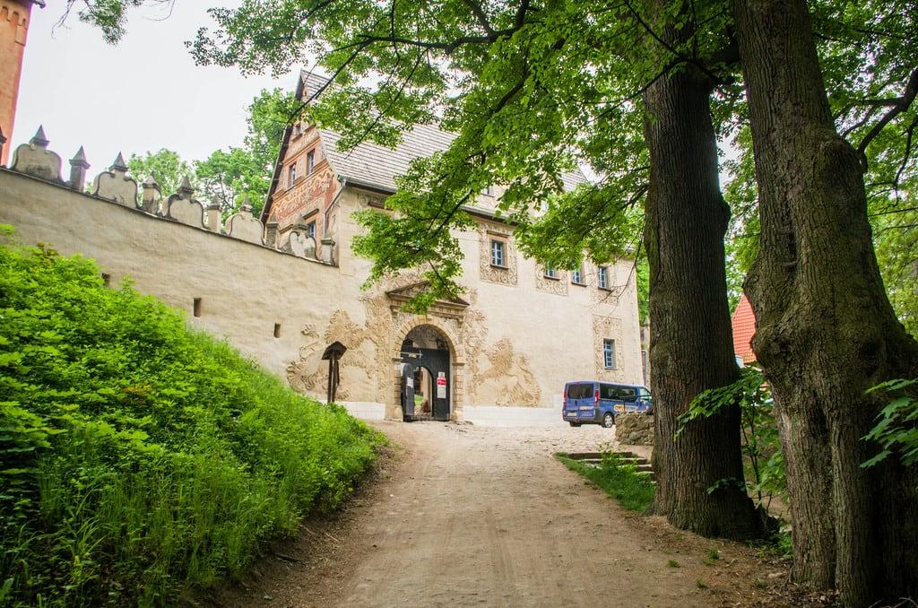 Zamek Grodno 의 이미지. castle