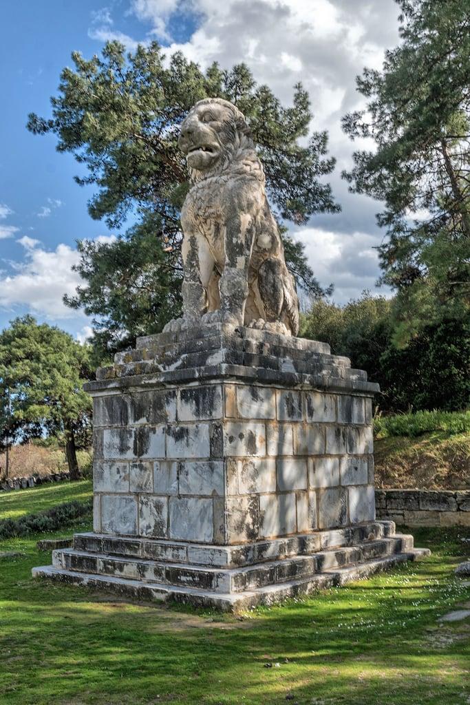 תמונה של Lion of Amphipolis. imathia decentralizedadministrationof greece decentralizedadministrationofmacedoniaandthrace gr mccabe2018