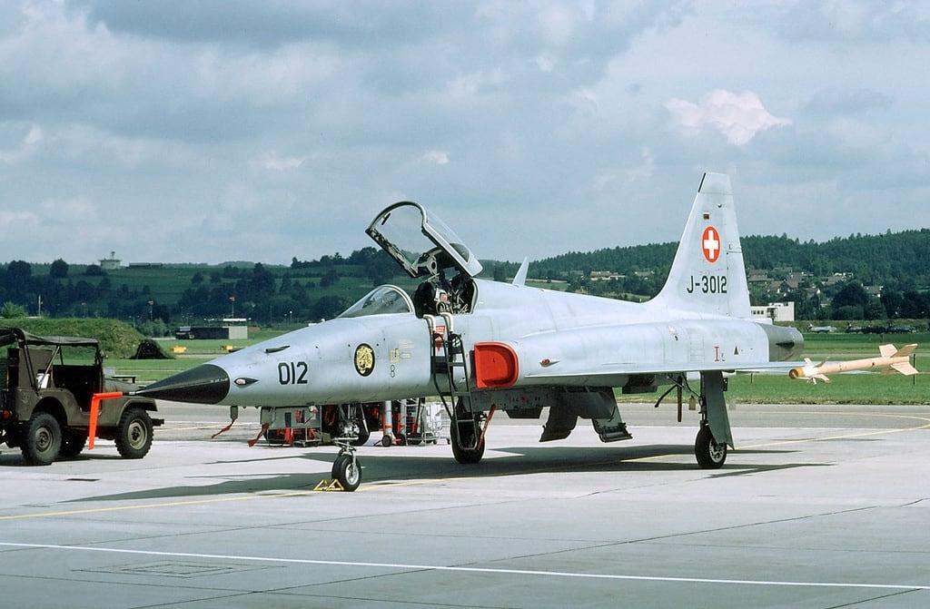 F-5 Tiger 的形象. tiger f5 northrop dübendorf swissairforce
