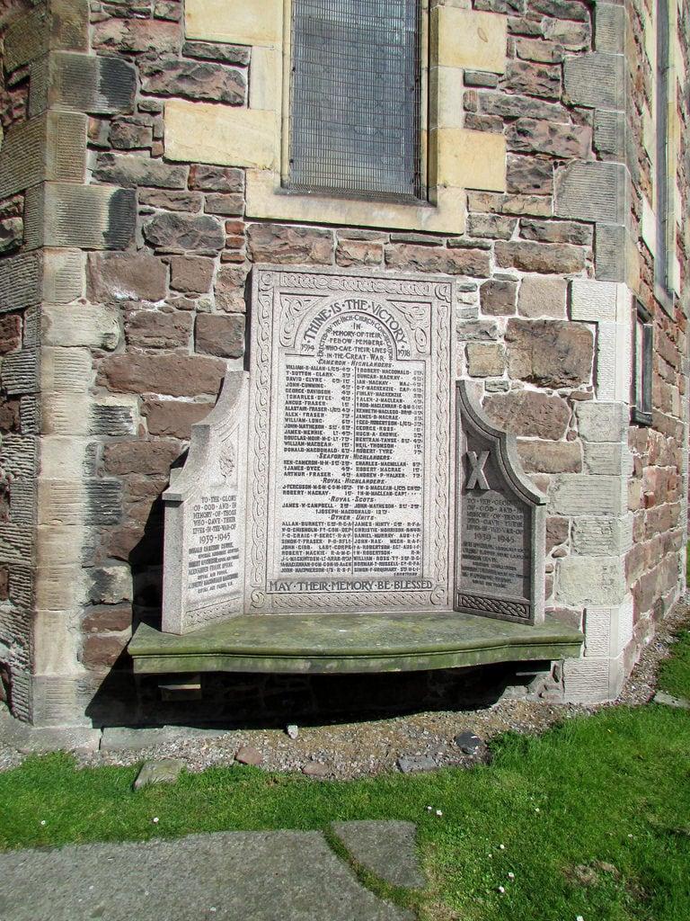 Obraz Inverness War Memorial. outerhebrides inverness church warmemorial