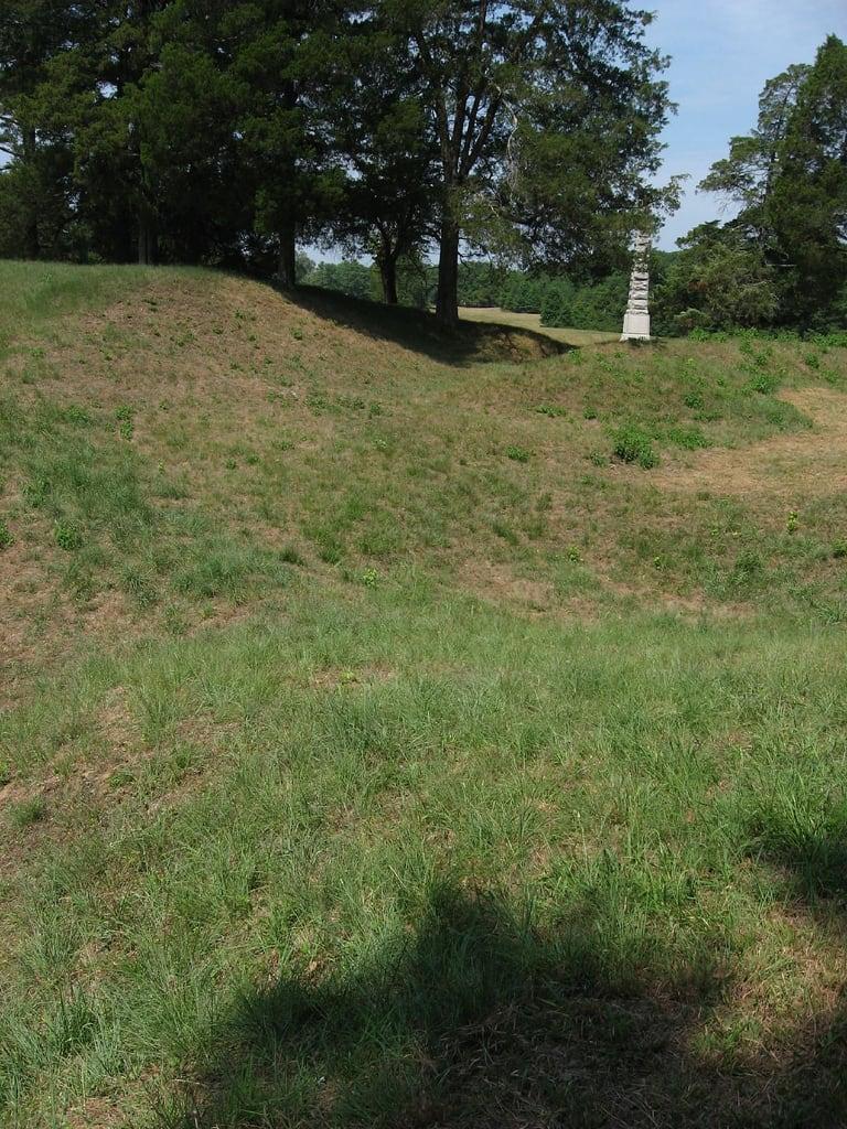 Obraz The Crater, Petersburg National Battlefield. virginia petersburg petersburgnationalbattlefield