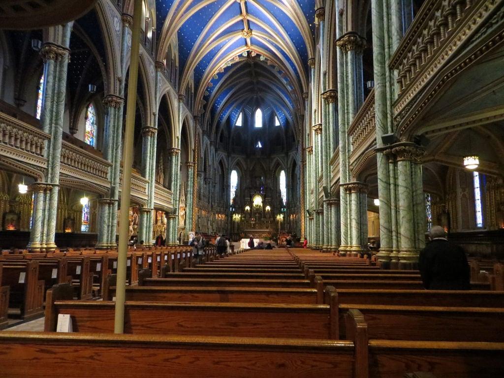 Notre-Dame Cathedral Basilica 의 이미지. ottawa ontario canada notredamecathedral