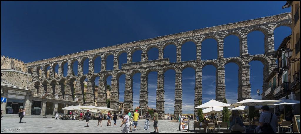 Image of Acueducto de Segovia. acueducto segovia roman romana spain españa d750 24120 nikon