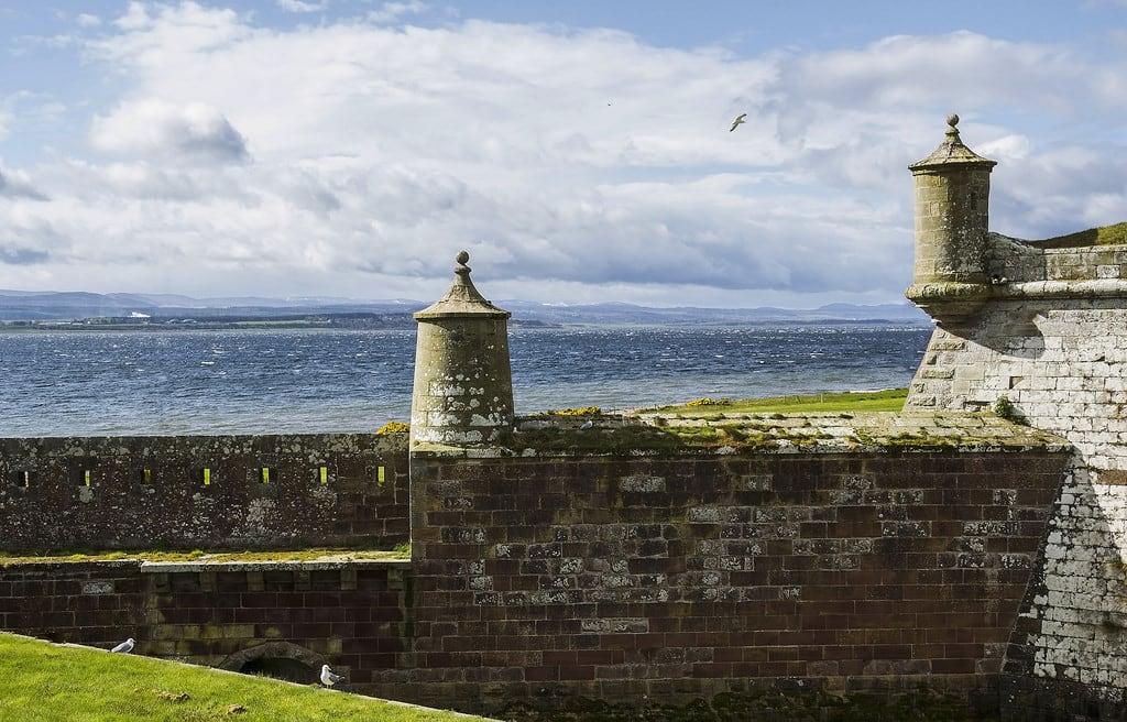 Gambar dari Fort George. reino unido gran bretaña escocia scotland great britain united kingdom inverness highlands fort george fuerte fortress moray firth mar sea