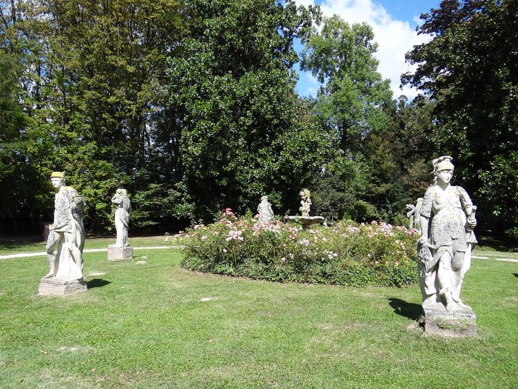 Gambar dari Villa Widmann. mira veneto september herfst 2016