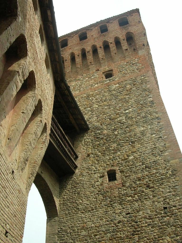Rocca di Vignola görüntü. castle