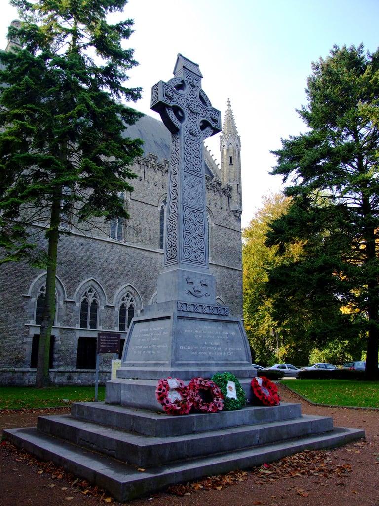 Image of Munster War Memorial. ieper warmemorial munster ypres
