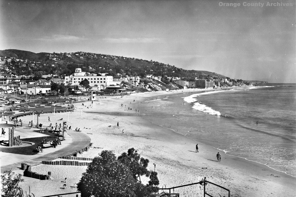 Image of Beach with a length of 51 meters. orangecountyarchives orangecounty orangecountyhistory history historical california southerncalifornia robertrayhosmer bobhosmer