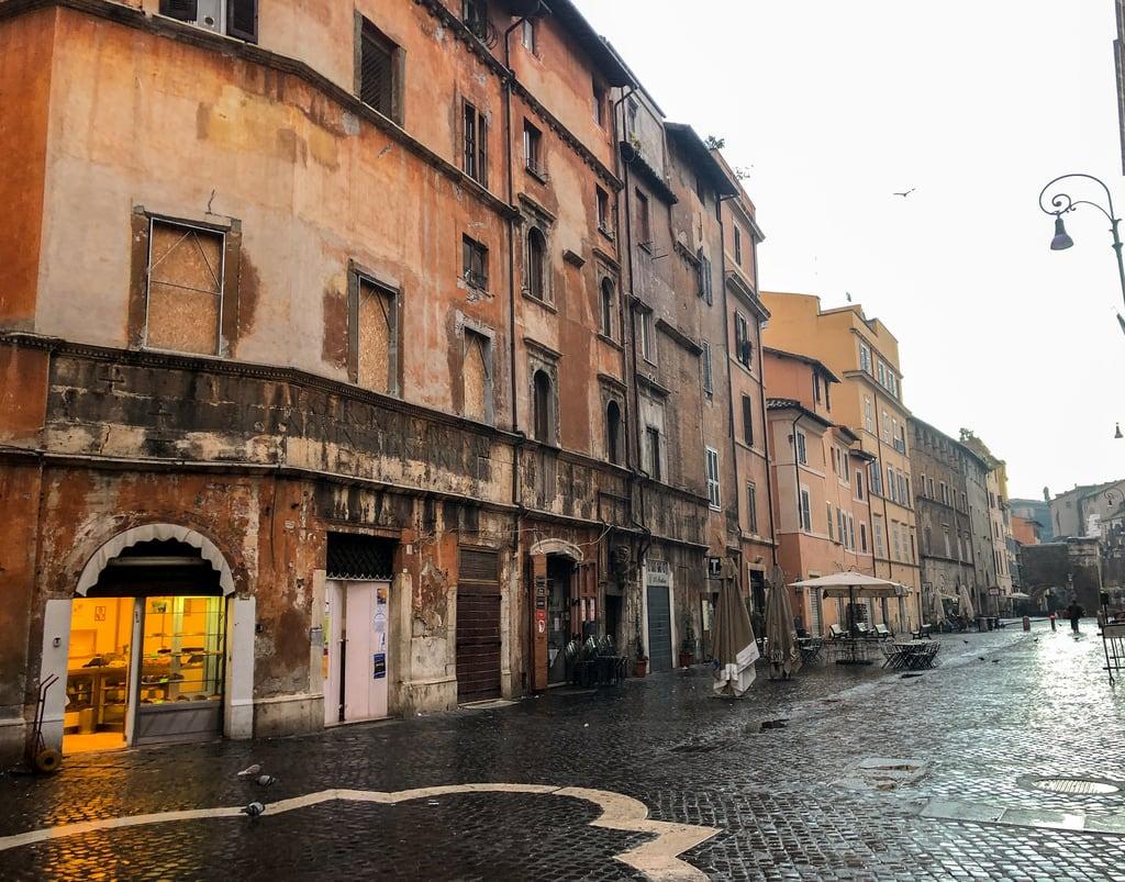 Obraz Jewish Ghetto. italy rome city capital architecture streets jewish
