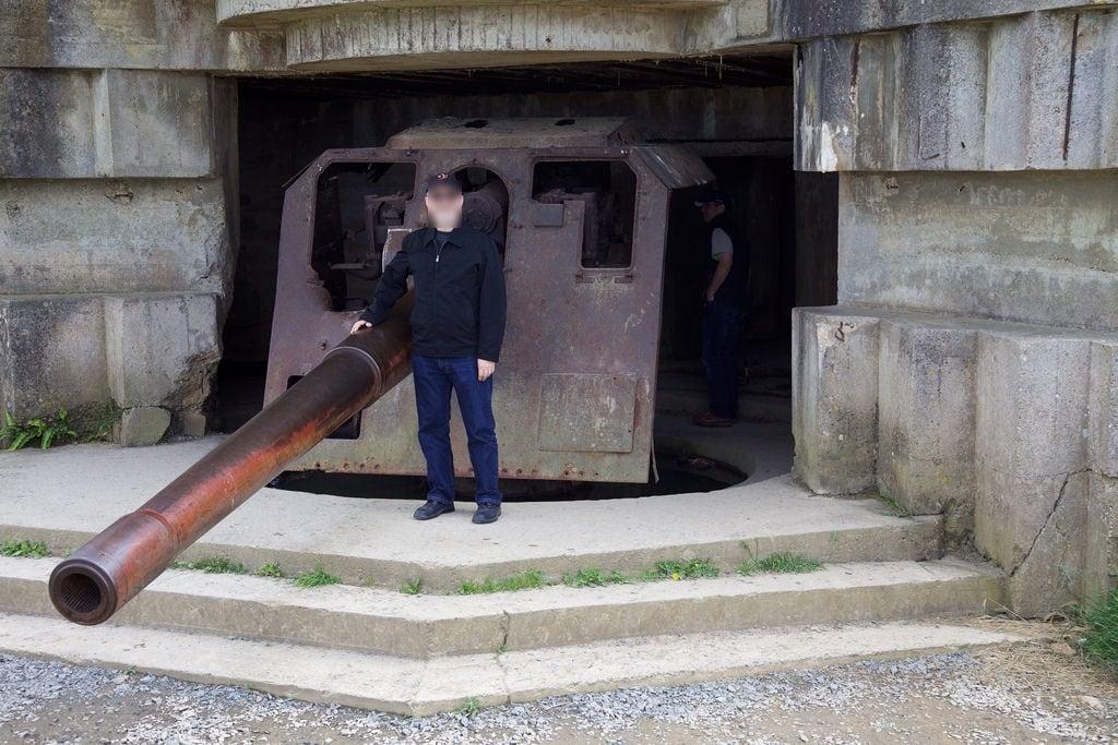 תמונה של Longues-sur-Mer battery. 152mmnavygun dday normandy germany france longuessurmer casemate wwii gun canonef24105mmf4lis