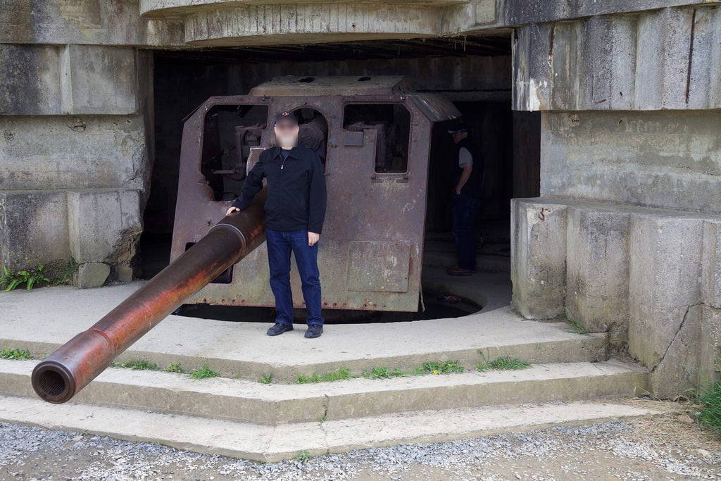 Bild von Batterie Longues-sur-Mer. 152mmnavygun dday normandy germany france longuessurmer casemate wwii gun canonef24105mmf4lis