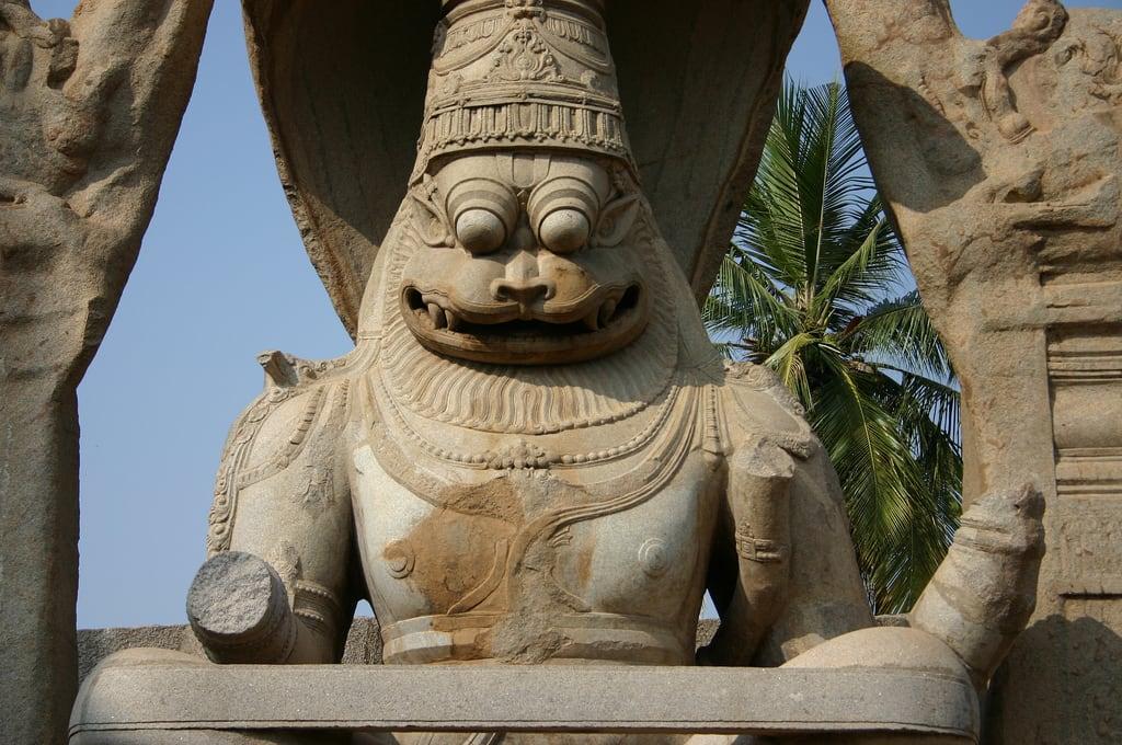 ภาพของ Ugra Narasimha. india temple karnataka hampi narasimha ugra ಕರ್ನಾಟಕ ಹಂಪೆ ಉಗ್ರನರಸಿಂಹ