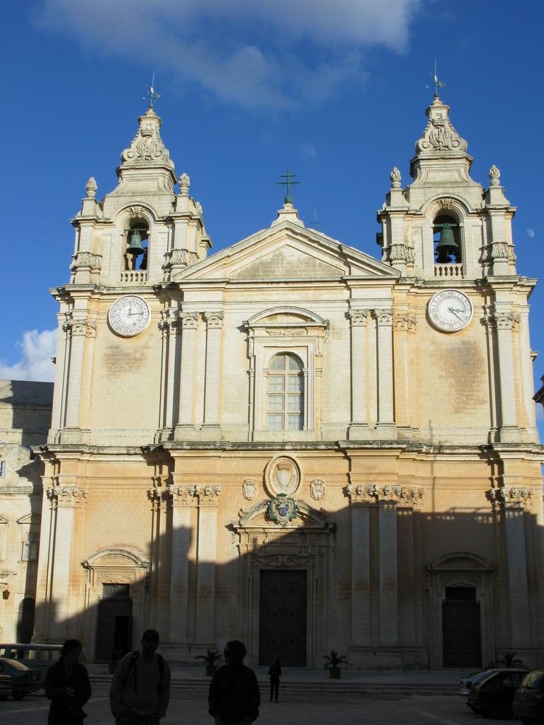 Bild von Kathedrale St. Paul. malta stpaulscathedral mdina