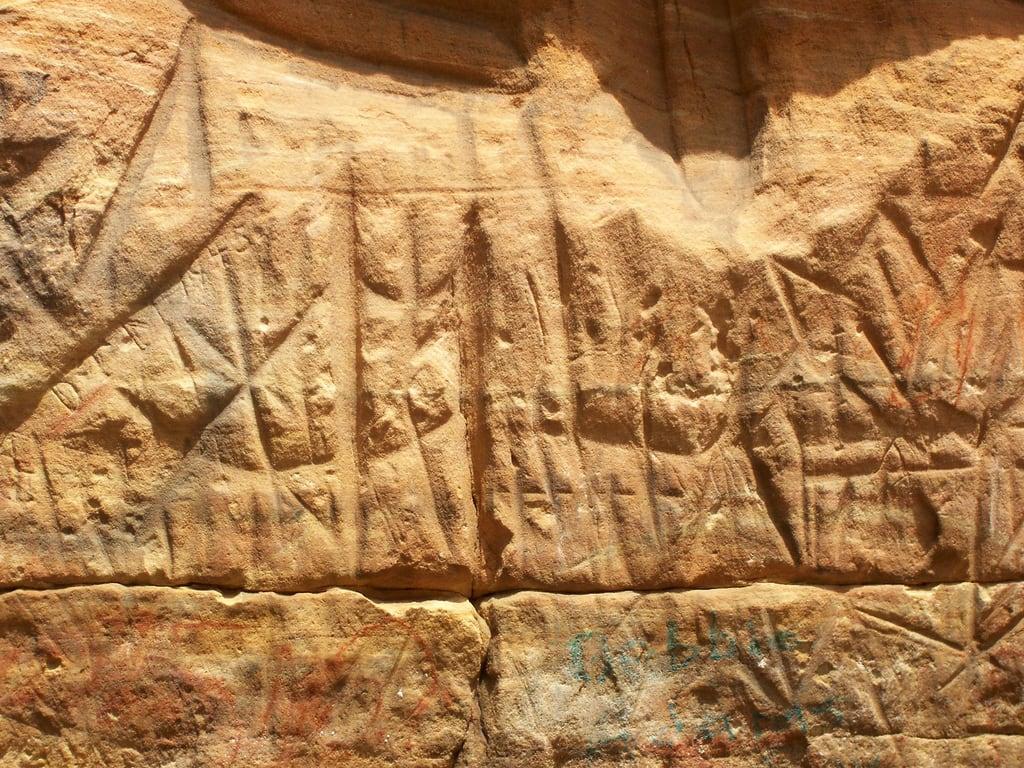 Image of Roche-a-Cri Petroglyphs. 