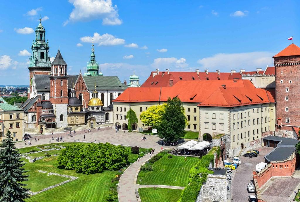 Imagem de Castelo Real de Wawel. kr20157 wawelcastle wawelcathedral wawel wawelroyalpalace krak krakow poland cathedral