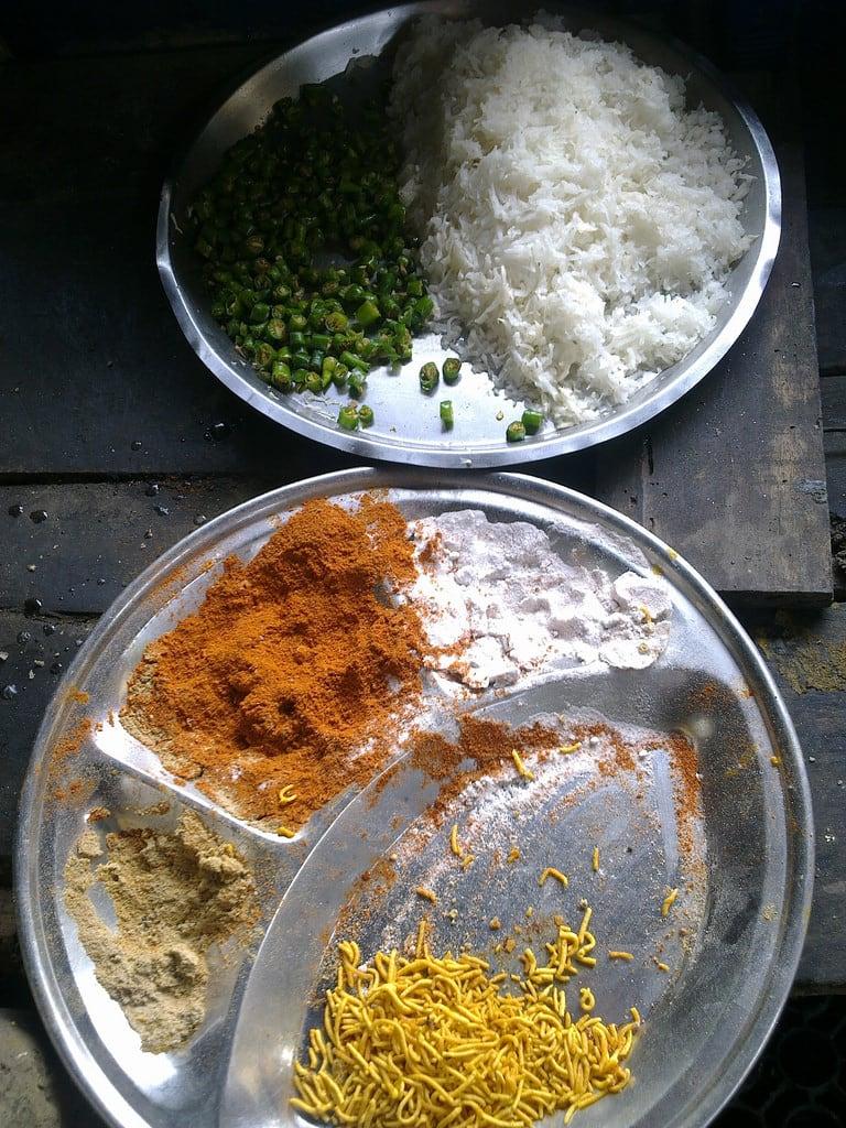 Obraz Nalanda. 2015 india bihar food