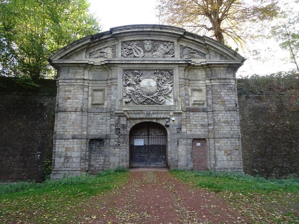 Image of Porte Dauphine. france hautsdefrance lille citadelle nord vauban